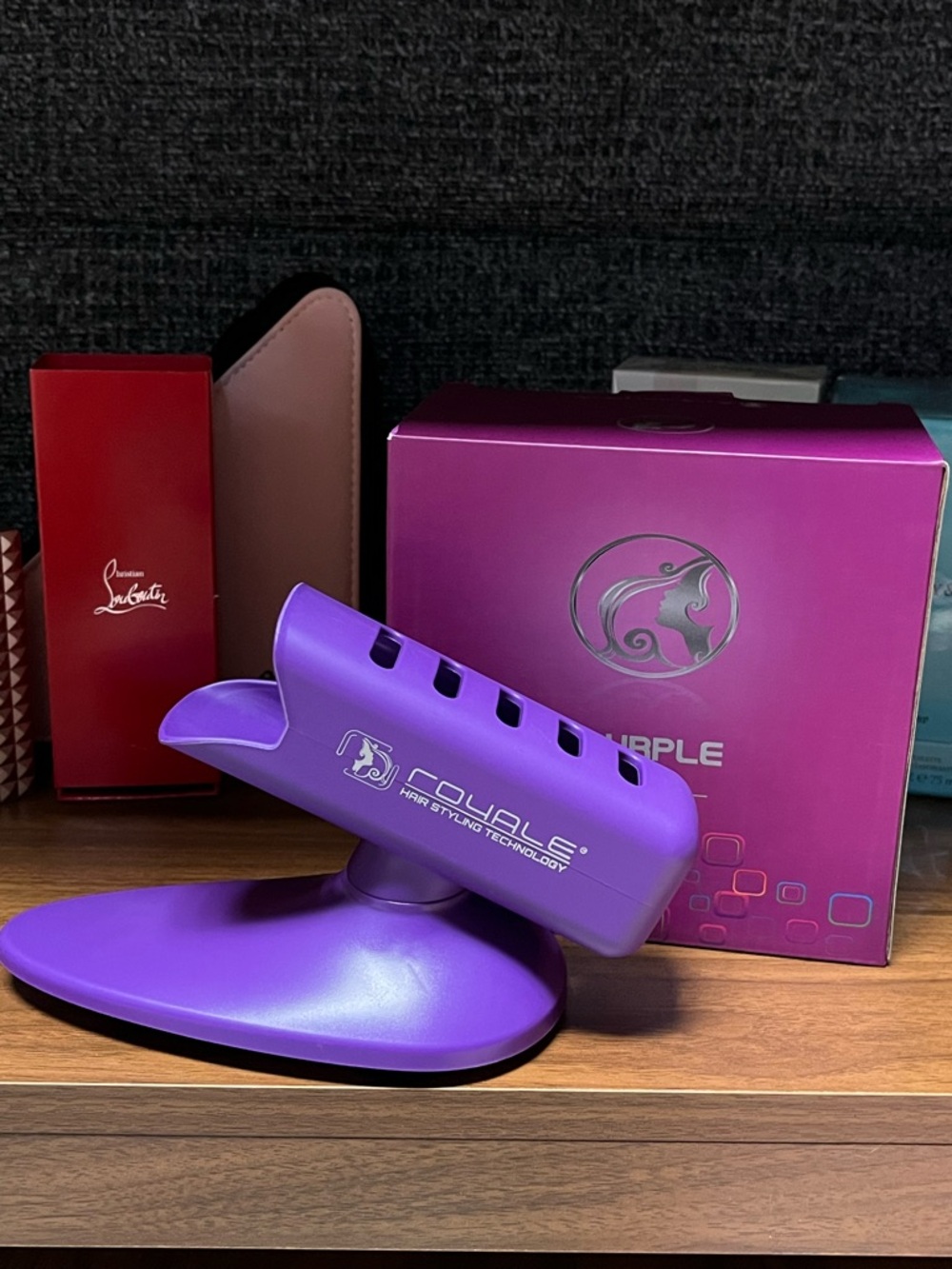 Royale Purple Hair Styling Tool